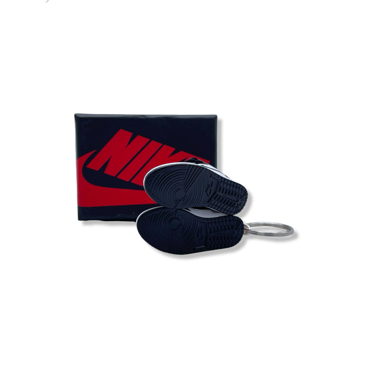 3D Sneaker Keychain- Air Jordan 1 High Dark Mocha Pair - KickzStore