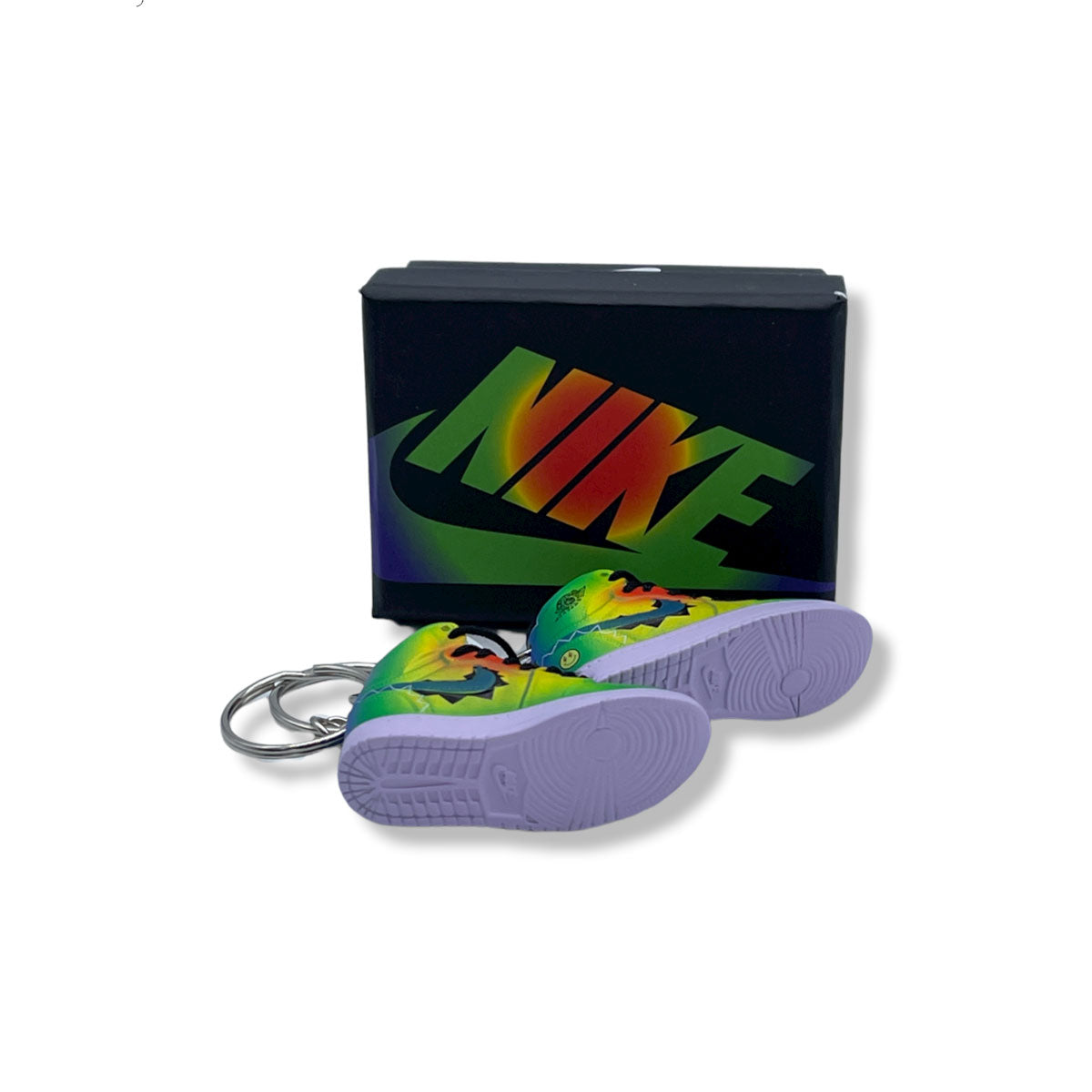 3D Sneaker Keychain- Air Jordan 1 High J Balvin Pair - KickzStore