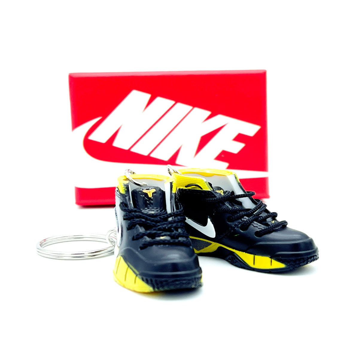 3D Sneaker Keychain- Nike Kobe 1 Protro 'Del Sol' Pair