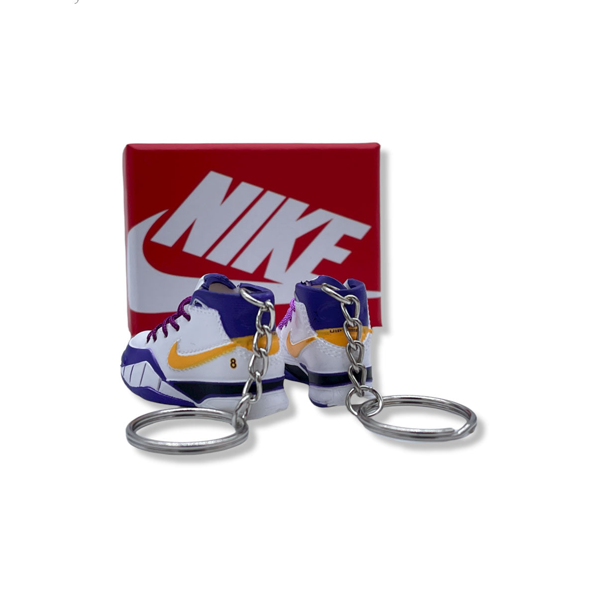 3D Sneaker Keychain - Nike Kobe 1 Protro Think 16  Pair