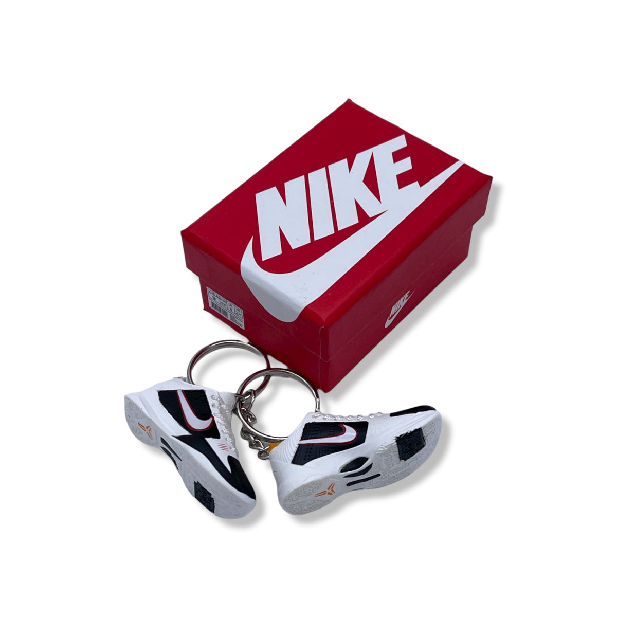 3D Sneaker Keychain- Nike Kobe 5 Protro Bruce Lee Alternate Pair - KickzStore