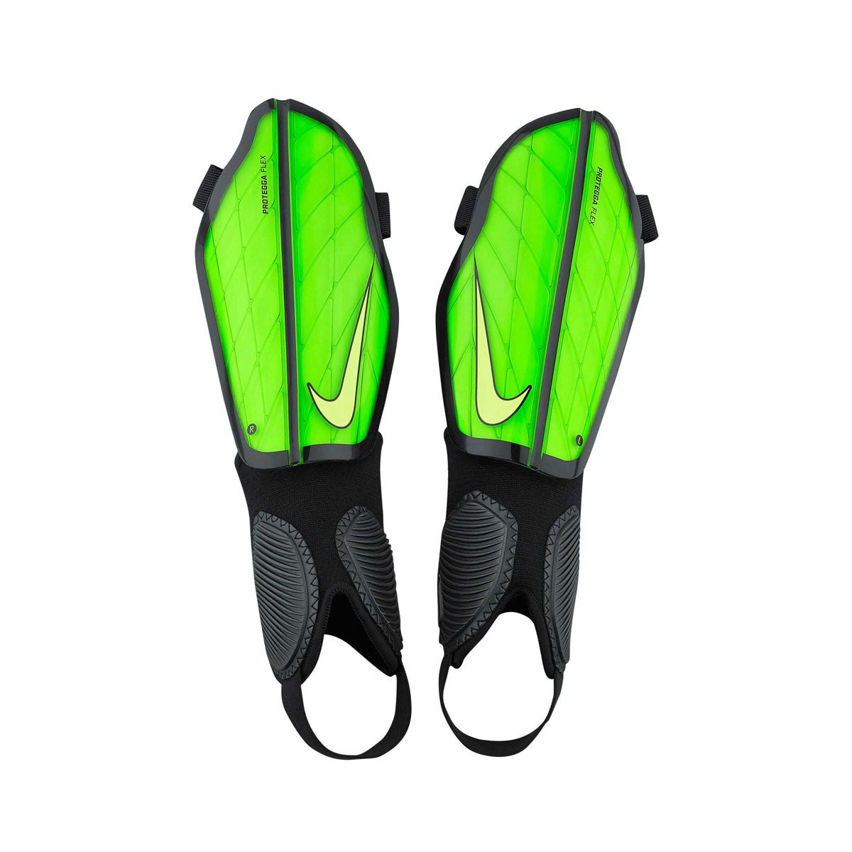 Nike Adult Protegga Flex Soccer Shinguard Electric Green Volt SP0313-336