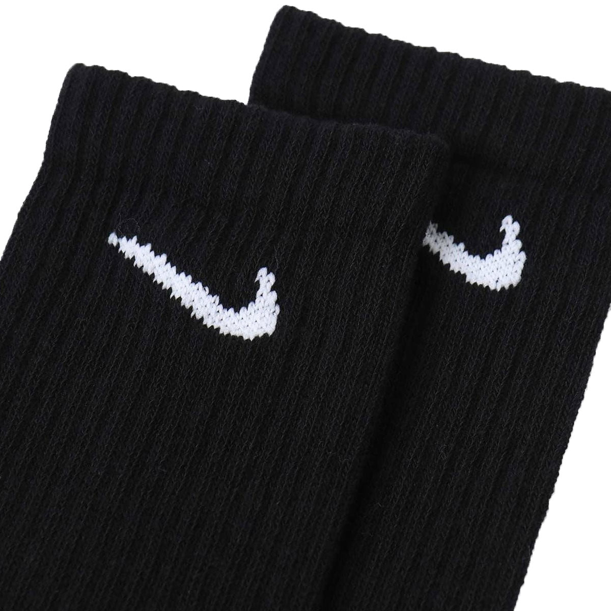 Nike Men's Everyday Plus Cushioned Training Crew Socks Black - 3 Pack - KickzStore