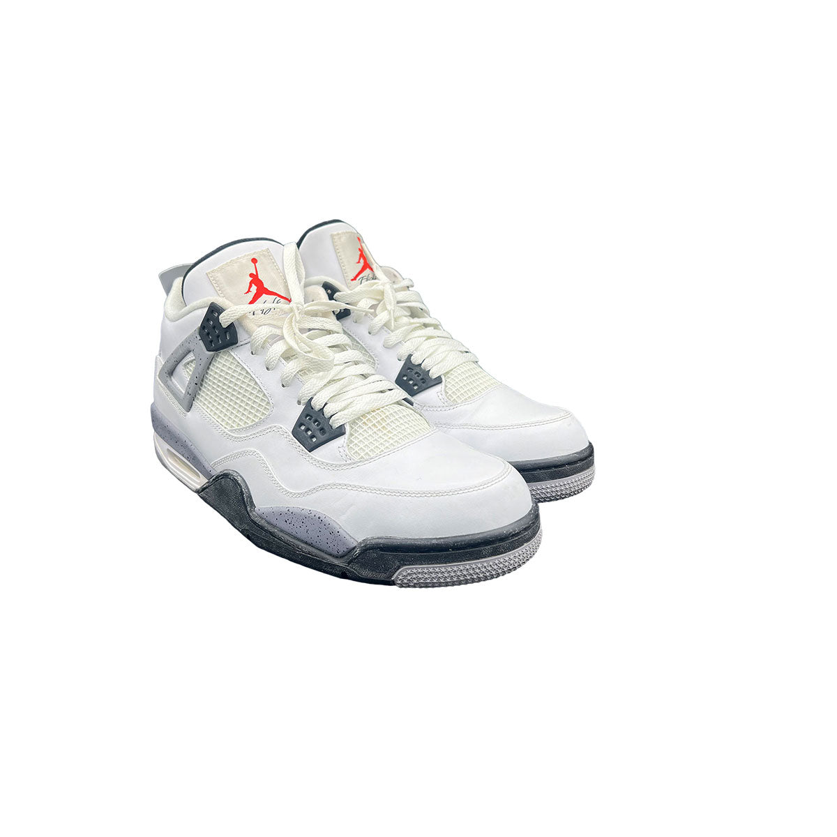 Air Jordan 4 Retro White Cement (2012) Size 13 (Pre-Owned) - KickzStore
