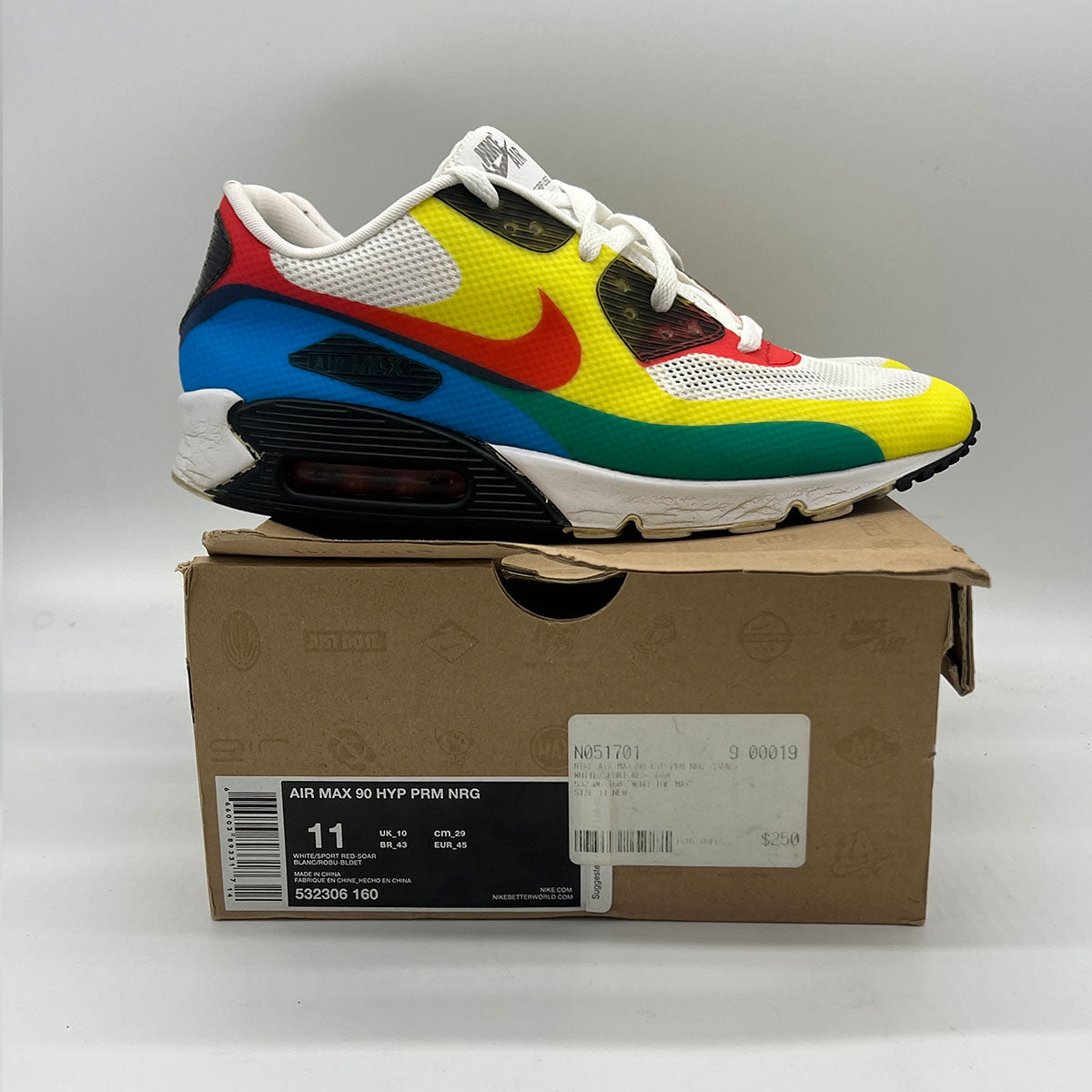 Nike Air Max 90 'What the Max' (2012) size 11 (Pre-Owned)