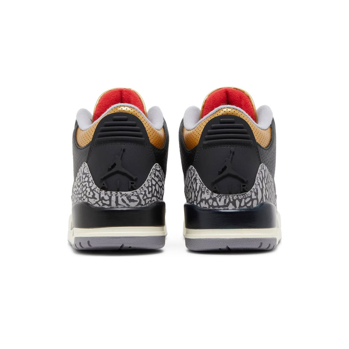 Air Jordan 3 Retro Black Cement Gold - KickzStore