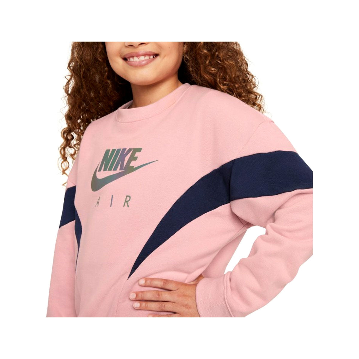 Nike Air Girls French Terry Sweatshirt