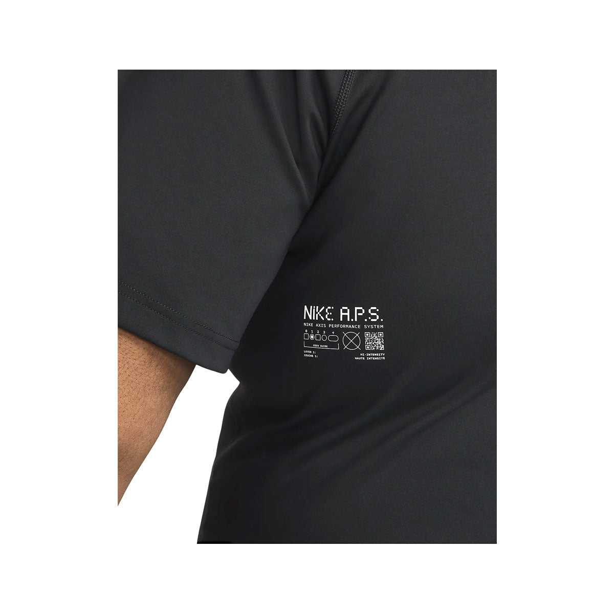 Nike Men's Dri-FIT . Short-Sleeve Fitness Top